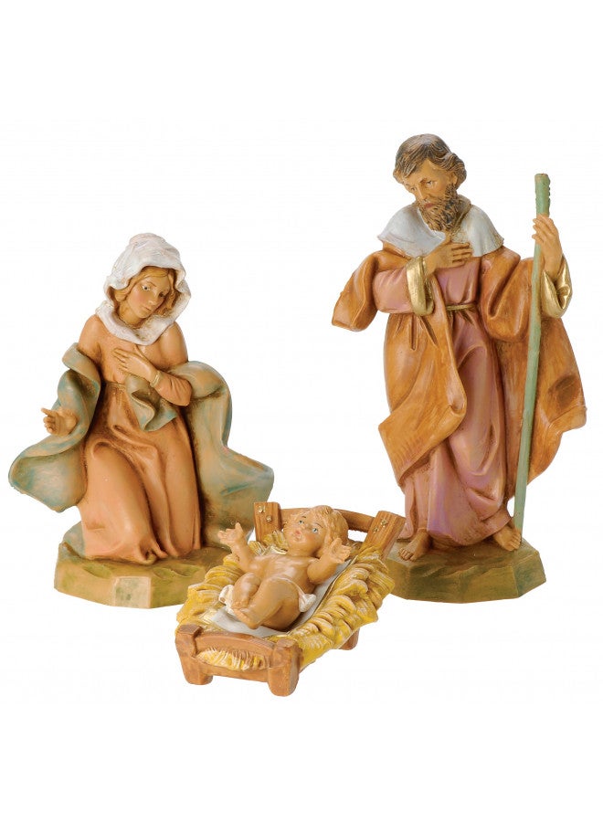 Fontanini by Roman Classic Holy Family Nativity Set, 3-Piece, 5-Inch Each