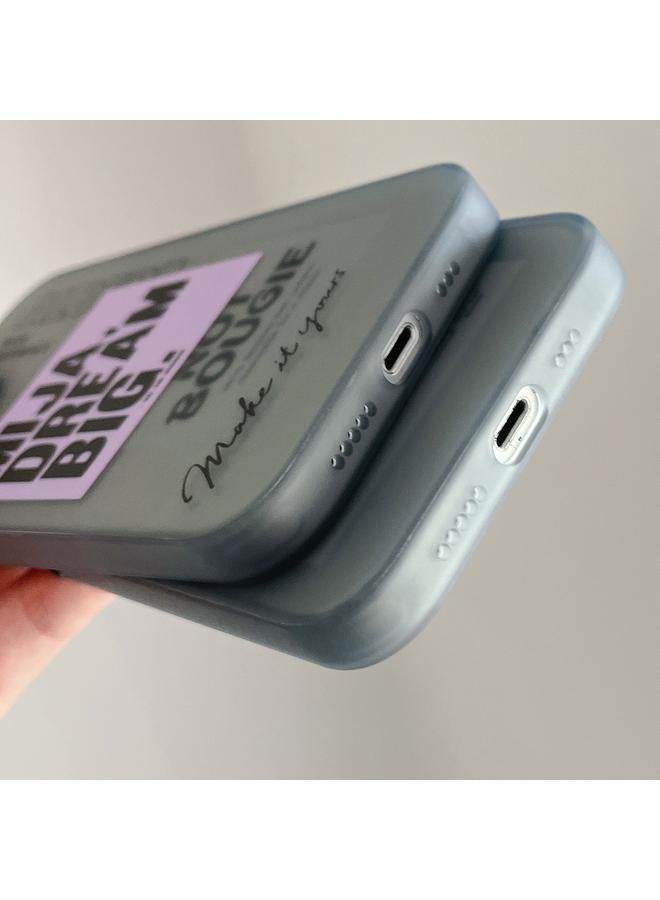 اس-توب جراب لهاتف iPhone 13 Pro مصنوع من طبقة مزدوجة من مادة TPU + PC من سلسلة IMD غير اللامعة - Image 3