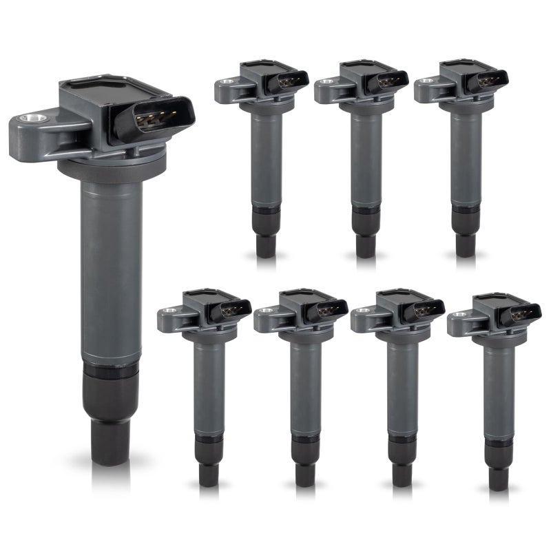 ملف الإشعال ENA 8 لـ V8 47 43 متوافق مع تويوتا تندرا سيكويا لاند كروزر 4رانر لكزس LX470 GX470 GS430 LS430 SC430 2000 2001 2002 2003 2004 205 2006 2007 2008 2009 ملفات لـ UF230 UF493