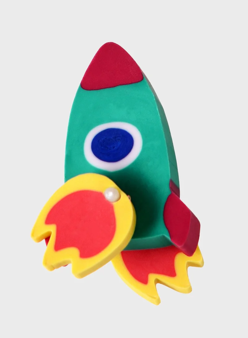 Rex London Space Rocket Eraser