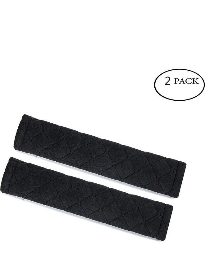 Seat Belt Cover, Soft Auto Seatbelt Shoulder Pad for a More Comfortable Driving Compatible with All Cars and Backpack (Black, 2 PCS ) - pzsku/Z535258890AB17A4E0CFAZ/45/_/1702276585/67bc3ab9-3509-4a6d-b14c-7ef14e2a0d13