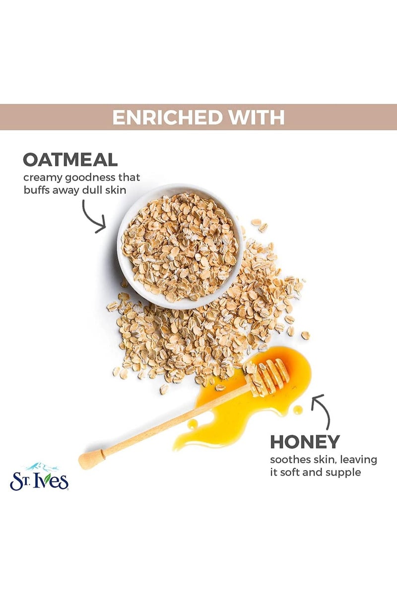 سانت آيفز مقشر وقناع للوجه مغذي ومنعم من سانت آيفز بالشوفان 170 مل - Image 2