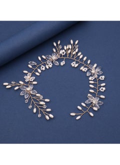 Mark Fairwhale Handmade Pearl Flower Headpiece 