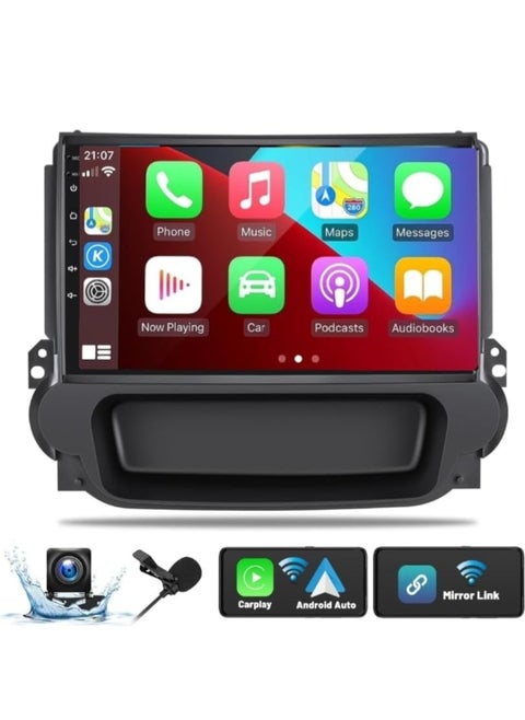 Android Car Stereo For Chevrolet Chevy Malibu 2009-2014 4GB RAM Support Apple Carplay Android Auto Wireless QLED Fast Interface Quick Boot AHD Camera Included SIM Card Bluetooth USB YouTube