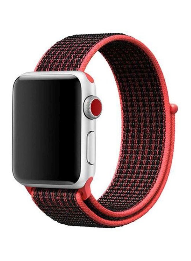 Replacement Wrist Band For Apple Watch 38/40 mm Black/Pink