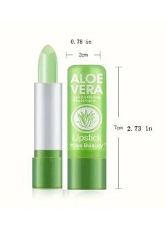 Kiss Beauty Aloe Vera Lipstick Long Lasting Lip Balm Lips Moisturizer Magic Temperature Color Changing Lipstick  - Image 4