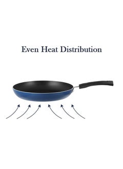 VINOD Vinod Zest Aluminium Non Stick Frypan - 26 cm | Skillet Pan | 3 Layer Ceramic Coating | 3 mm Thick | Metal Spoon Friendly | Gas Base, Toxin Free - 1 Year Warranty  - Image 4