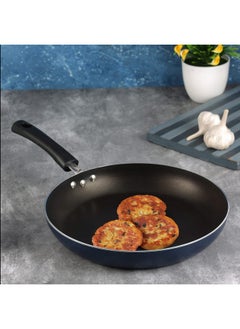 VINOD Vinod Zest Aluminium Non Stick Frypan - 26 cm | Skillet Pan | 3 Layer Ceramic Coating | 3 mm Thick | Metal Spoon Friendly | Gas Base, Toxin Free - 1 Year Warranty  - Image 2