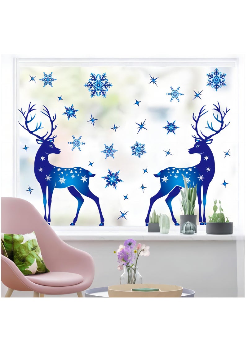 2-Pieces Snow Elk Window Sticker  30 x 20Centimeter With Tool - pzsku/Z5352F41FA8CAE395BEB6Z/45/_/1694260703/c7d0d9c6-960b-4178-bff8-9cf330440e22