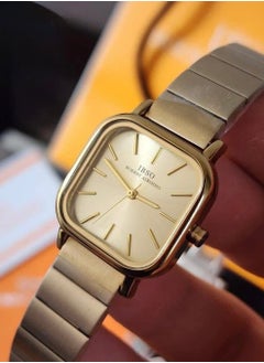 IBSO IBSO Women's Gold-Tone Square Dial Bracelet Watch S9258L  - Image 2