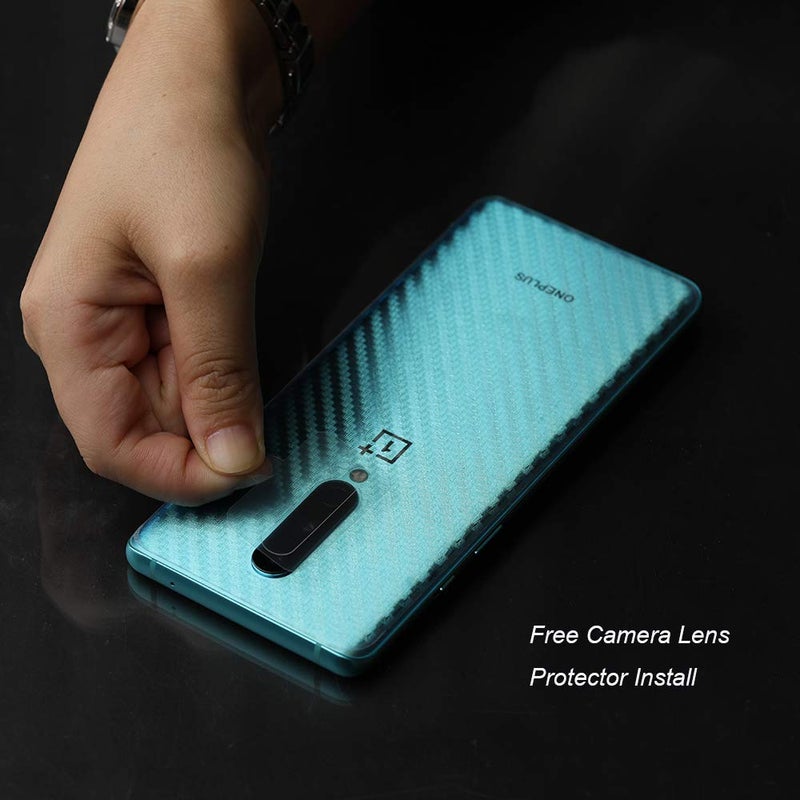 Ibywind 2 Pcs Screen Protector For OnePlus 8 6.55",Flexible TPU Film,With 1Pc Camera Lens Protector,1Pc Back Film,Bubble Free[Easy to install] - Image 5