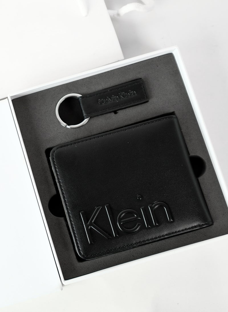 CALVIN KLEIN JEANS PLUS Calvin Klein Wallet & Keychain Set For Men  - Image 1