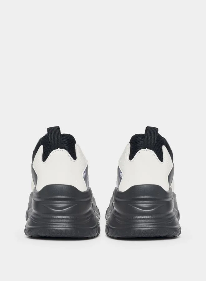 Styli Platform Sole Tech Design Sneakers