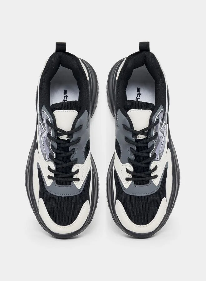 Styli Platform Sole Tech Design Sneakers