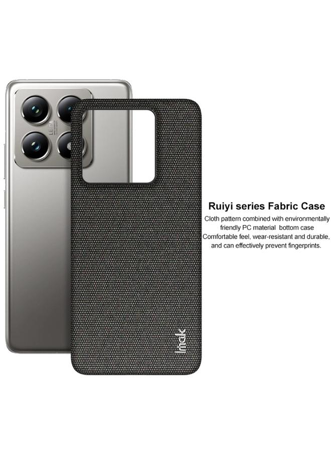 Imak Case For Xiaomi 14T Pro Ruiyi Series Cloth Texture PU + PC Phone Case - Image 5