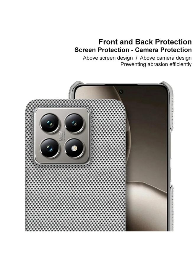 Imak Case For Xiaomi 14T Pro Ruiyi Series Cloth Texture PU + PC Phone Case - Image 3