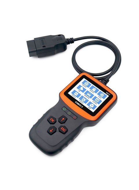 OBD2 Scanner Diagnostic Tool, Vehicle Check Engine Code Readers with Reset & I/M Readiness & More, Car OBDII/EOBD Diagnostic Scan Tool for All Vehicles After 1996