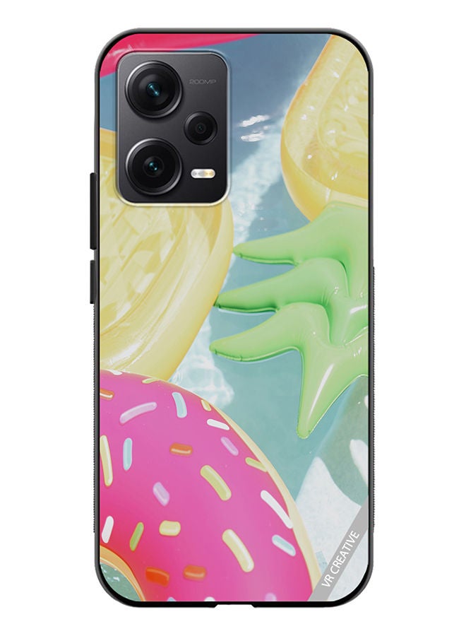 VR CREATIVE Protective Case Cover For Xiaomi Redmi Note 12 Discovery Pool Fun Design Multicolour - Image 1