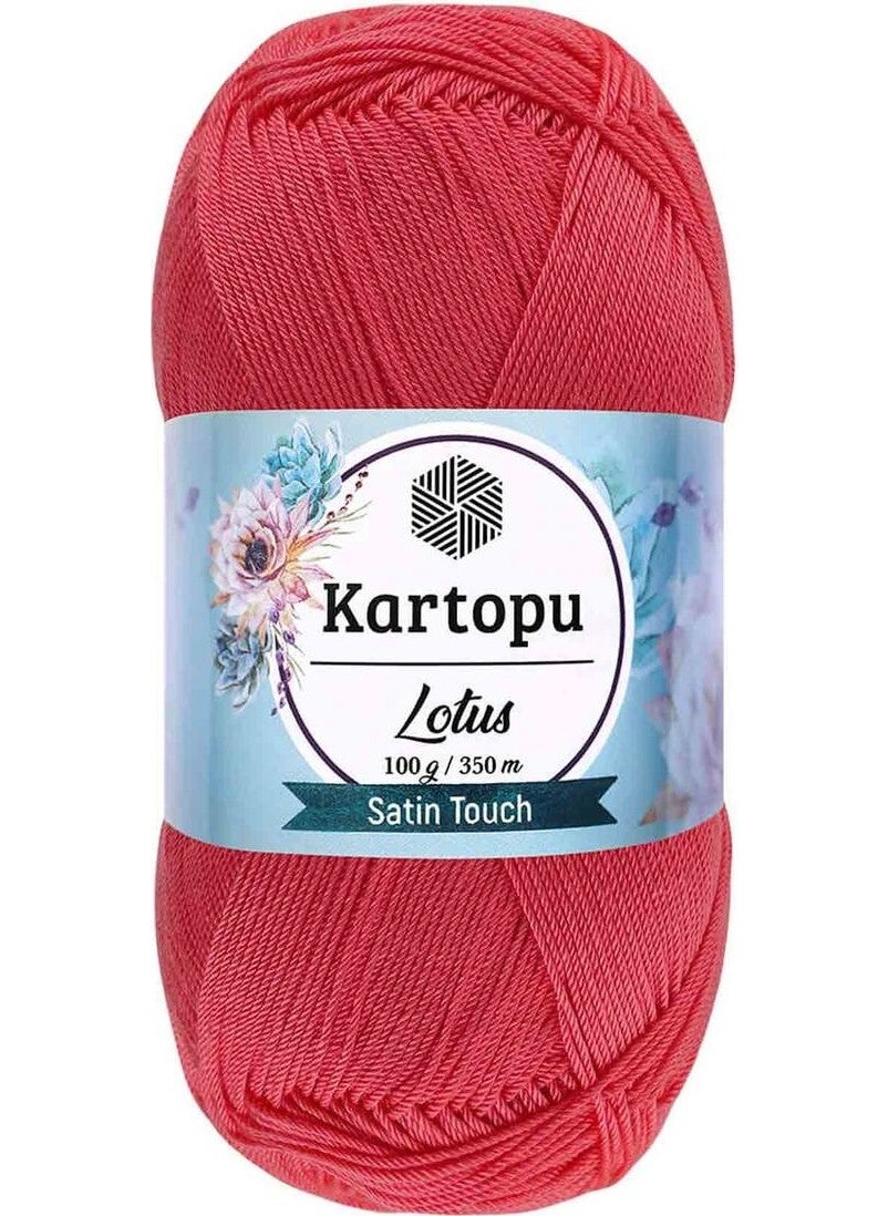 Kartopu Lotus Hand Knitting Yarn Candy Pink K810 