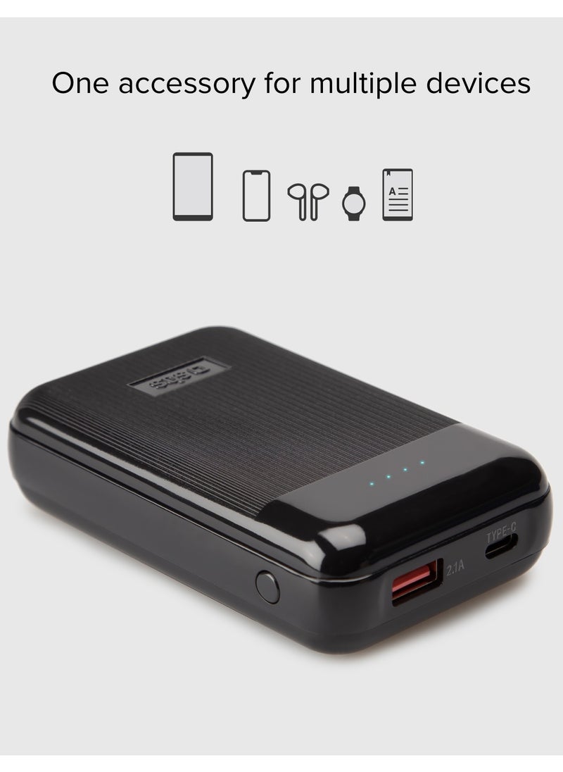 SBS Power Bank Power Delivery 20W 10,000 mAh power bank, knurled matte ideal for iPhone, Samsung and Others.  - Image 3