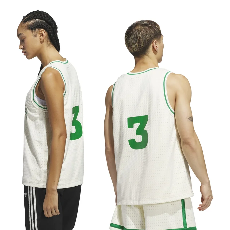 Adidas OG BBALL JERSEY Beige Originals Unisex TOPS