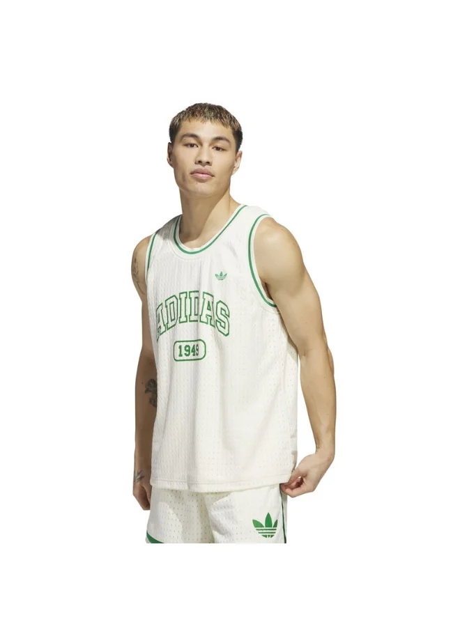 Adidas OG BBALL JERSEY Beige Originals Unisex TOPS