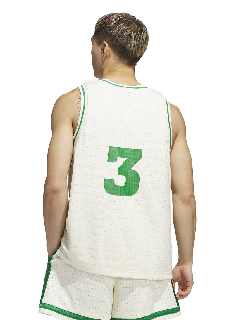 Adidas OG BBALL JERSEY Beige Originals Unisex TOPS