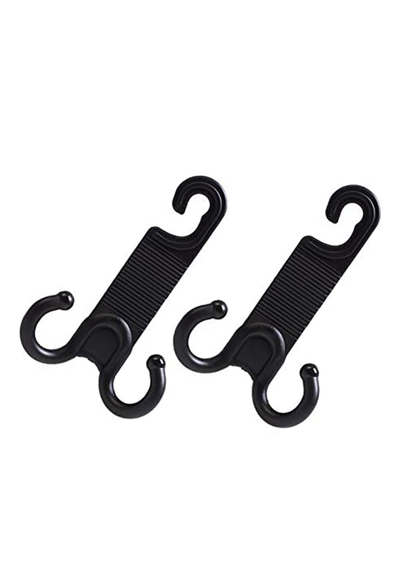 KASTWAVE 2 Pack Car Vehicle Back Seat Headrest Hook Hanger Storage for Purse Groceries Bag Handbag  - Image 3