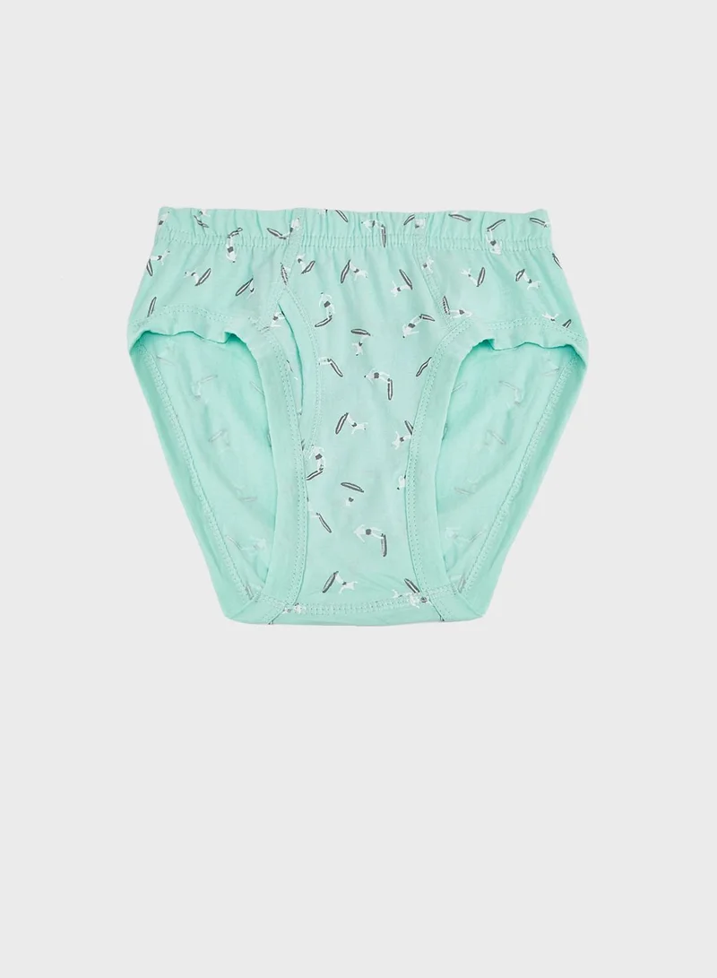 Pinata Pack Of 3 Printed Boys Brief