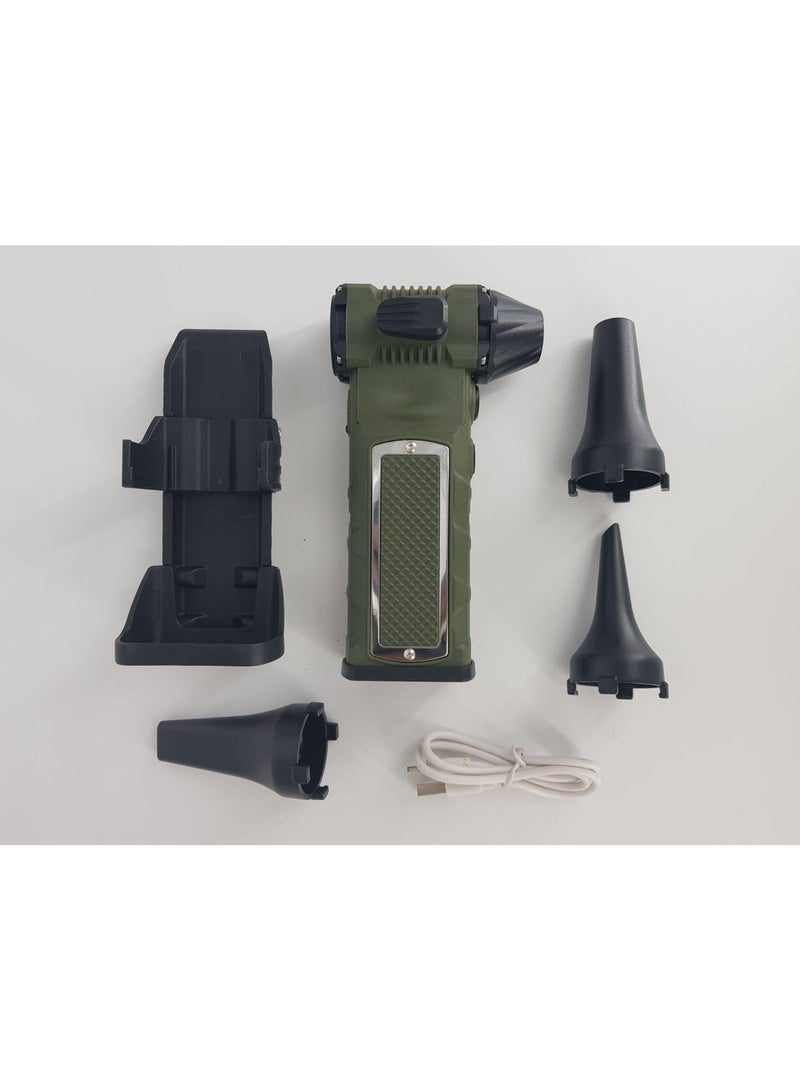 FUSIONPULSE Portable Turbo Fan, compact, handheld multifunctional electric air blower lighting features, Belt holder-FUSIONPULSE - Image 2