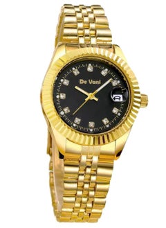 Women Stainless Steel Wrist Watch with Calendar
