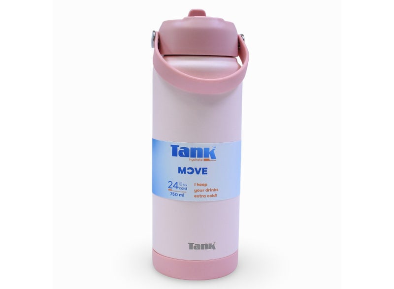 تانك زجاجة مياه Tank Move سعة 750 مل – Cotton Candy - Image 1