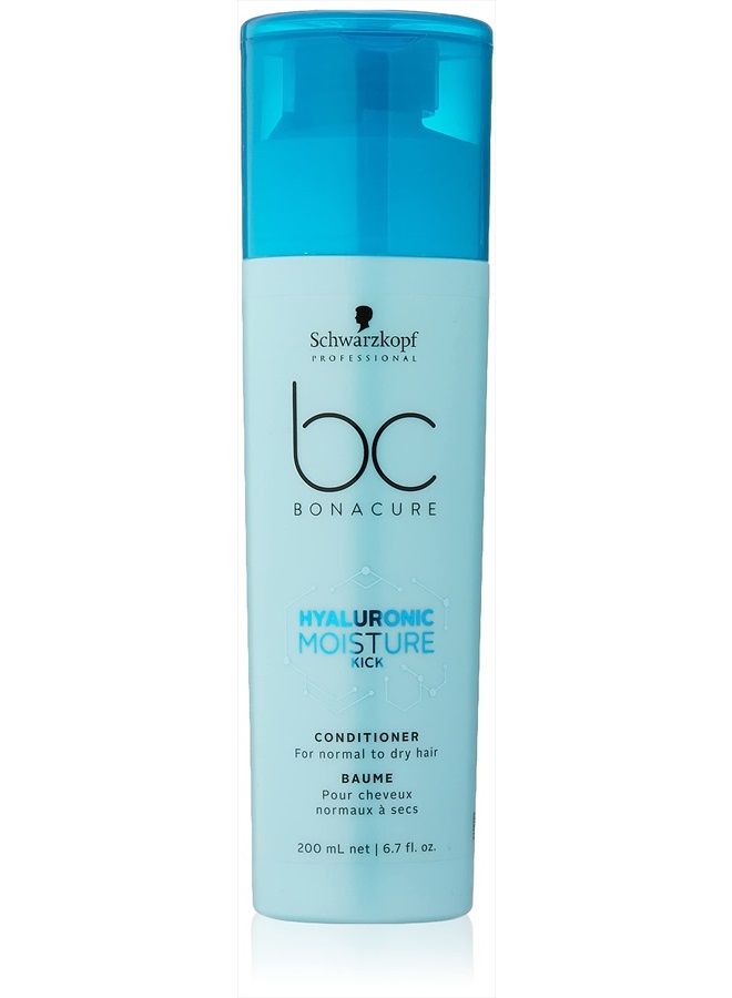 Schwarzkopf BC BONACURE Hyaluronic Moisture Kick Conditioner, 6.7-Ounce - Image 1