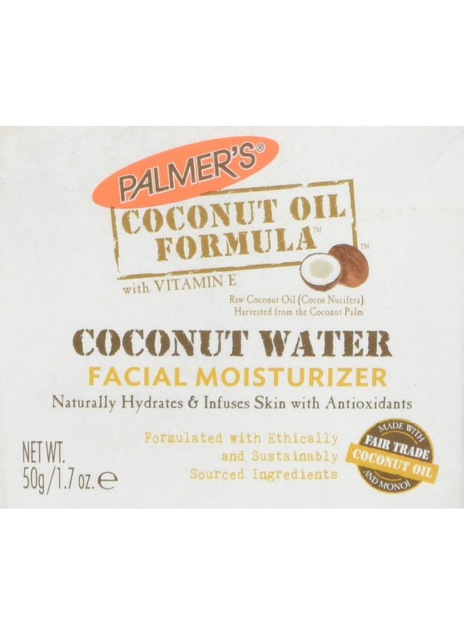 PALMER'S - Coconut Water Facial Moisturizer, 1.7 Ounce - Image 1
