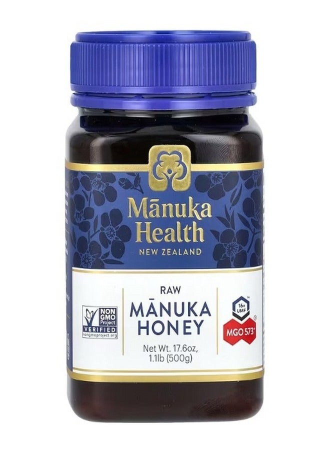 Manuka health Raw Manuka Honey MGO 573 1.1 lbs 500 g - Image 1