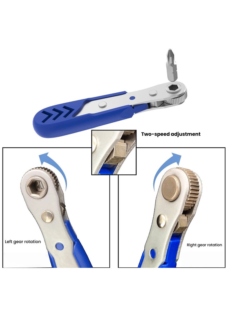 general 28-in-1 multifunctional ratchet screwdriver magnetic tool set for automotive repair meets maintenance needs - Image 3