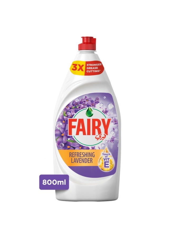 Fairy Dishwashing Liquid Refreshing Lavender 800ml  - Image 1