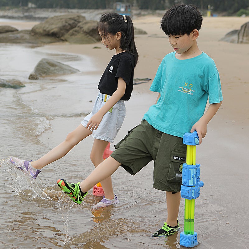 2024 Five-Finger Tracing Shoes Boys Wading Shoes Children Outdoor Diving Beach Shoes Girls' Fitness Shoes - Image 5