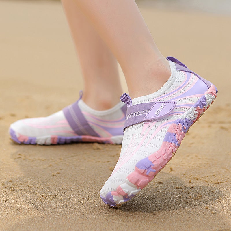 2024 Five-Finger Tracing Shoes Boys Wading Shoes Children Outdoor Diving Beach Shoes Girls' Fitness Shoes - Image 3