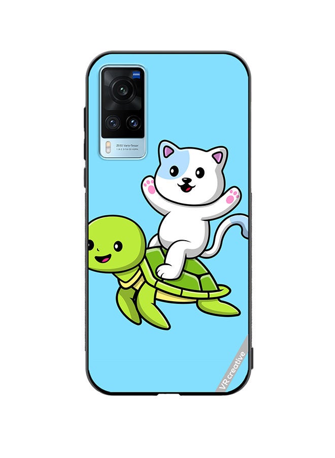 VR CREATIVE Protective Case Cover For Vivo X60 Cartoon Mix Design Multicolour - Image 1