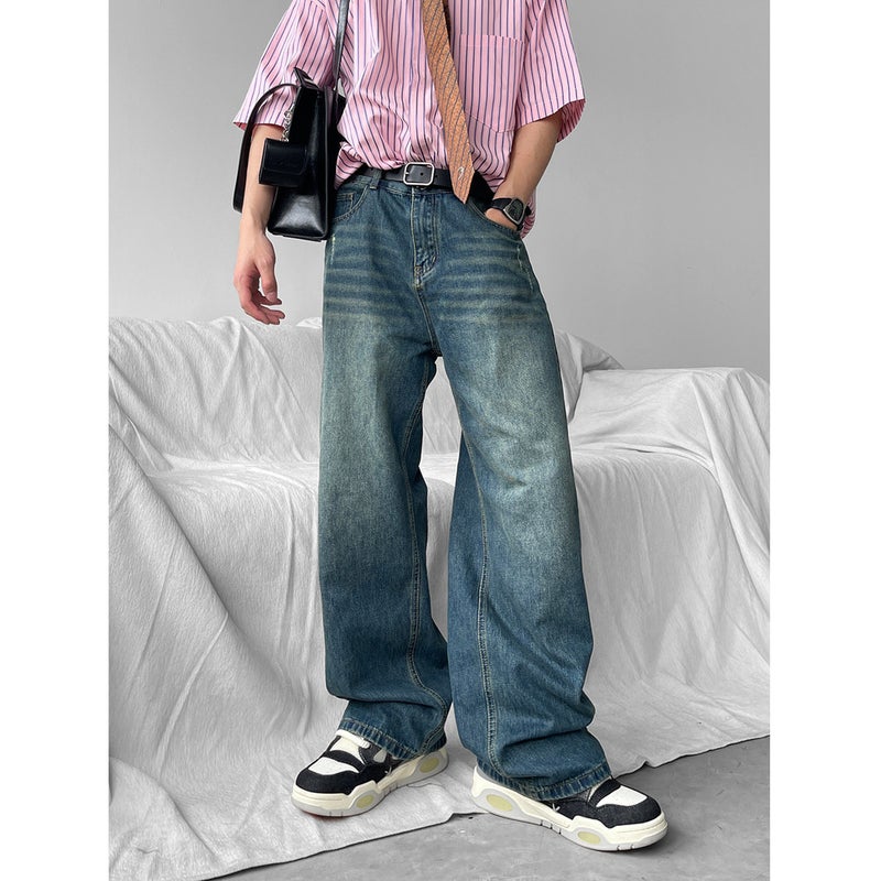 Unisex Casual Daily Denim Jeans - Image 2