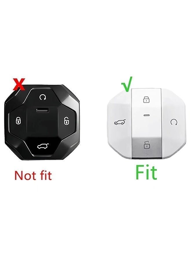 JETOUR Zinc Alloy Car Key Cover for Jetour Traveller T1 T2 2025+ 2026 Freedom Freer Remote Case Shell Keychain Holder Fob Accessories - Image 2
