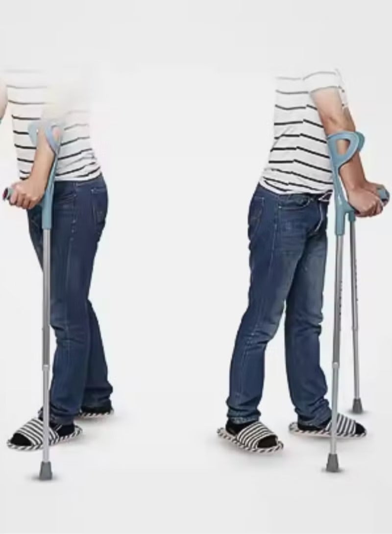 Novamed Adjustable Elbow Crutches 937L 1s - Image 3