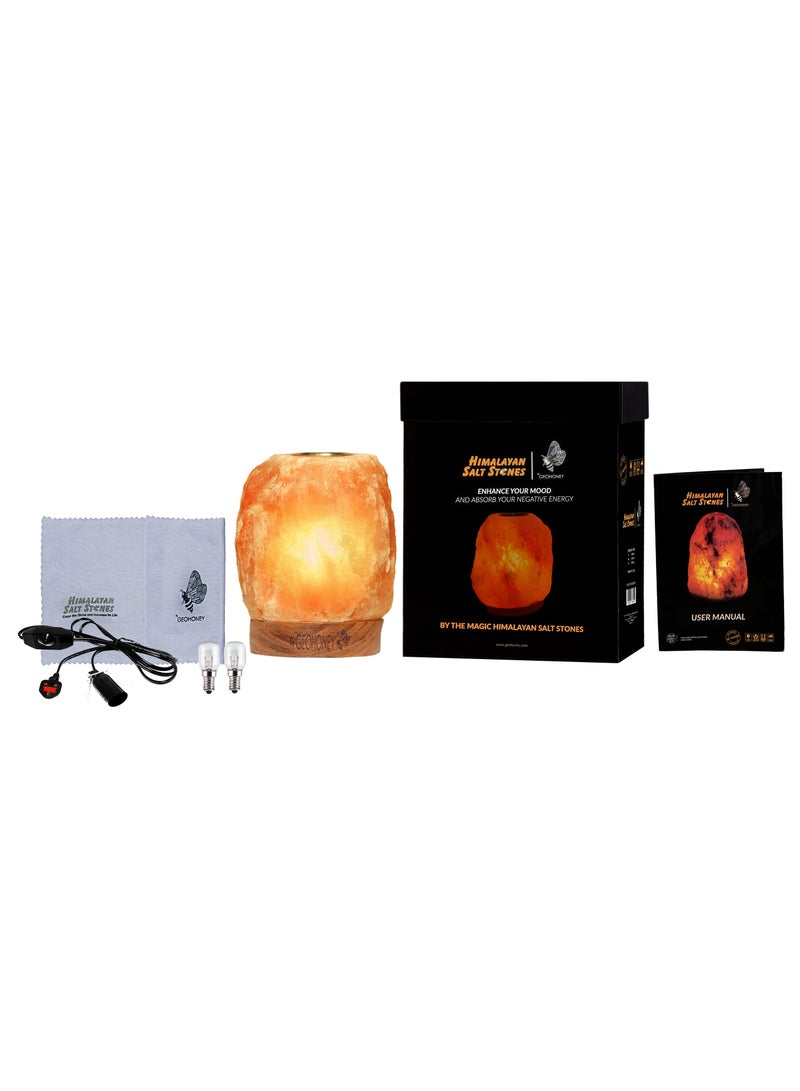 GEOHONEY Geohoney - Himalayan Salt Aromatic Lamp for Incense - Image 5
