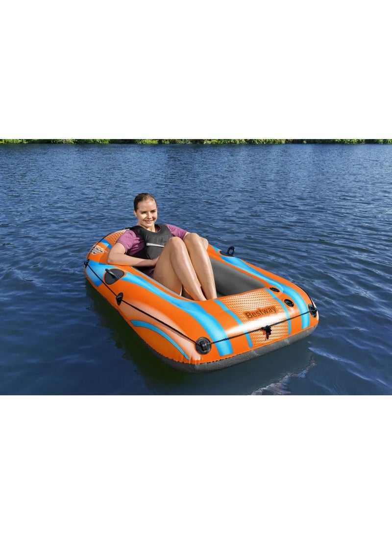 بست واي طوف قابل للنفخ مع مضخة هواء يدوية، قارب نهري، 185×97 سم - Image 3