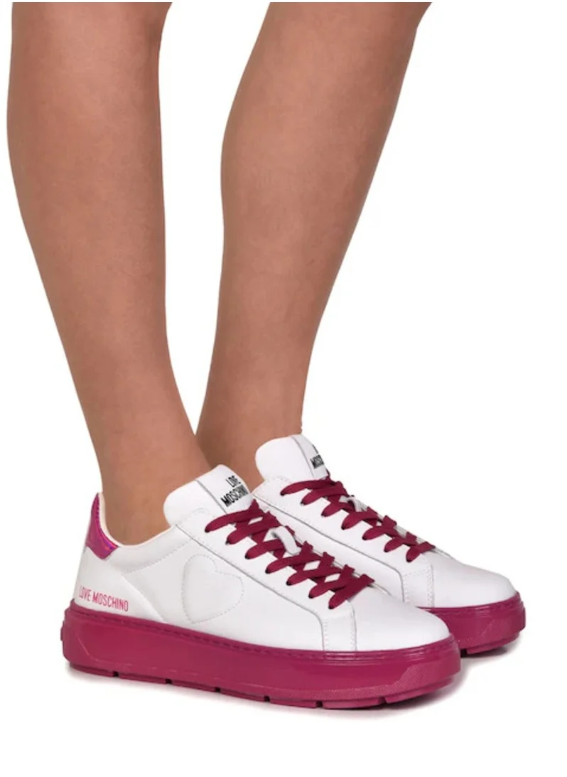 لوف موسكينو Lace Up Low Top Sneakers