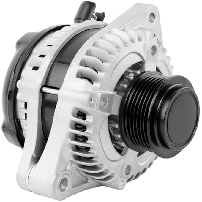 Misakomo 31100-RV0-A11 Alternator Compatible with Honda Odyssey 3.5L V6 2014 2015 2016 2017, Replaces 31100-RV0-A12 31100-RV0-A11RM 104211-8520 11775 11775N, 12V 130A 6-Groove - Image 1
