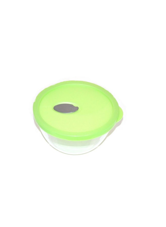 TREO - Treo Mixing Bowl with Flexi Lid, 1.5 litres (EC-GWF-FGB-0012_Green) - Image 1