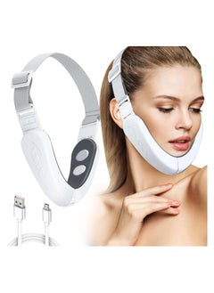 Facial Slimming V Facial Massager, Double Chin Machine, 6 Modes, 12 Intensity Levels, Face Lift Device, Intelligent Lifting Firming Saggy Skin Tightening Machine Women Skin Care, V-shaped Cheek Lift