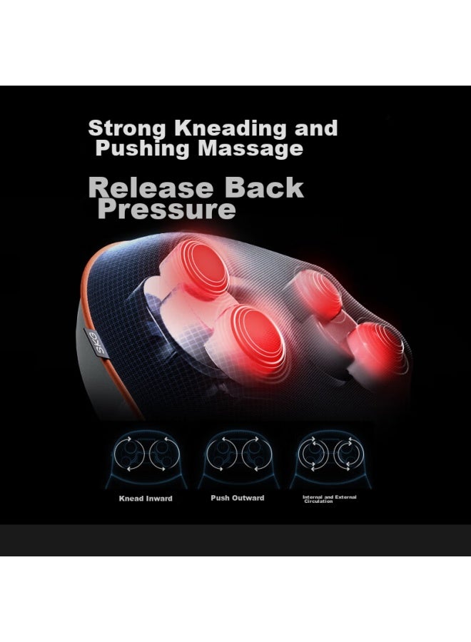 Skg Waist Massager T5, Seat Cushion Pillow, Full Body Massager, Waist Heating Pad, Spine And Neck Massager, Leg And Multi-location Kneading, Practical Birthday Gift For Parents, Boyfriends, And Girlfriends - Image 5